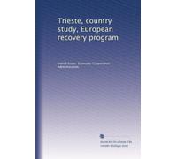 Trieste, country study, European recovery program