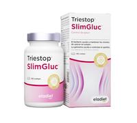 TRIESTOP SLIMGLUC Con Berberina [1500 mg] - Control del Azúcar en Sangre - Adelgazar Rapido, Bloqueador de Carbohidratos y Saciante del Apetito - Berberis, Gimnema y Cromo | 60 comprimidos ELADIET