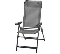 Trigano - Mesas y sillas de camping - Fauteuil Alu Dos Haut Slim Cocoon de Aluminio - Gris Gris