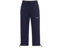 Trigema 3/4 Hose mit Swarovski Kristallen Pantalones de Deporte, Azul (Navy 046), 42 Inches (Talla del Fabricante: L) para Mujer