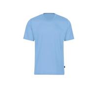 Trigema 636202 Camiseta, Azul (Horizont 042), L para Hombre