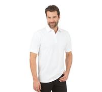 Trigema Herren Poloshirt/Polohemd mit stilechtem Hemdkragen-100% Baumwolle-Kurzarm-627608 Polo, Blanco (Weiss 001), XXL para Hombre