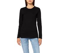 Trigema Langarm-Shirt - Camiseta para Mujer, Color Negro, Talla S