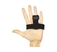 Trigger Finger Splint Brace - Middle, Pinky, Pointer, Ring and Thumb Support - Palm Strap Included - Straighten Curved or Broken Fingers - Adjustable,