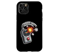 Trigger Happy Professional Funny Remote Fire Button Carcasa para iPhone 11 Pro