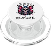 Trigger Warnings You Had Me at Trigger Warning Dark Romance PopSockets PopGrip para MagSafe
