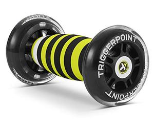 TriggerPoint NANO LTE Rodillo para pies - EVA multi-densidad, alivia tensión en pies/antebrazos, mejora movilidad y recuperación, ruedas de poliuretano, ligero y portátil