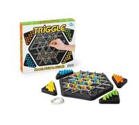 Triggle Triangle - Juego de mesa de ajedrez - Juegos de mesa para noche familiar - Juego estratégico - Juegos de mesa multijugador - Construye coordinación de manos y ojos - Juguetes preescolares, a