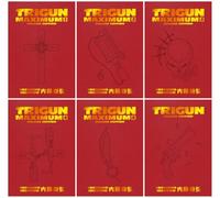 Trigun Maximum Deluxe Edition Series 6-Book Ultimate Collection Set (Vol.1 to Vol.5 & Trigun Deluxe Edition) by Yasuhiro Nightow - Sequel to the Classic Action Sci-Fi Manga Trigun
