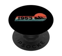 Trike Adulto Bike Cumpleaños Vintage nacido en 1953 Triker PopSockets PopGrip Adhesivo