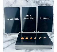 Trikendou - Baraja de cartas de oráculo del tiempo, cartas de tarot más información para predicción precisa - Baraja de 350 g/m² con 54 cartas