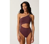 Trikini Silver - Rojo - Bañador Asimétrico Mujer talla L