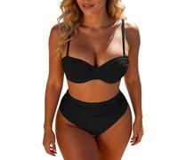 Trikini Trajes De Baño Diminutos para Mujeres Tallas Natacion La Vientre Transparente Comodos Mucho Flecos Rayas Estados Lenceria Roja Violeta Culotes Planas Pequeños 2018 Tempt Cerrado