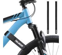 Trilancer Pack de 2 Correas de Sujeción Ajustable para Bicicleta,75 x 3,8cm | Esenciales para Transporte y Almacenamiento, Incluye Ganchos y Presillas, Soporte de Auto y Pared