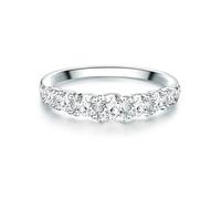 Trilani Plata de ley 925 Circonita Sortija