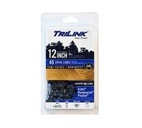 TriLink CL15045NSTL2 - Cadena de motosierra 3/8 LP semicincel .050 45DL NS compatible con/reemplazo para John Deere 28, 30, 25EV, 28V, 35EV, 40V, CS36, CS36 LE, CS40 LE, CS40V, J381 S45-91PX Cadena