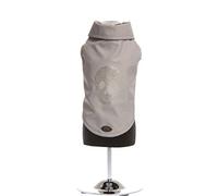 Trilly Tutti Brilli Abrigo Aplicación Calavera de Brillantes Cristales, Gris - 1 Producto