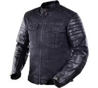 Trilobite Acid Scrambler, chaqueta de cuero/textil XL male Negro