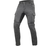 Trilobite Acid Scrambler Doublelayer Vaqueros de moto, gris, tamaño 32 42 para Hombres