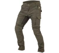 Trilobite Acid Scrambler Doublelayer Vaqueros de moto, verde-marrón, tamaño 32 42 para Hombres