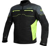 Trilobite All Ride Chaqueta textil para motocicleta, negro-verde, tamaño S para Hombres