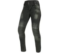 Trilobite Bella Motos Jeggings para damas, gris, Talla 32/32