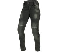 Trilobite Bella Motos Jeggings para damas, gris, tamaño 32 36 para Mujer