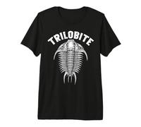 Trilobite Fossil Artrópodo Antiguo Dorsal Ver Paleontología Camiseta Premium