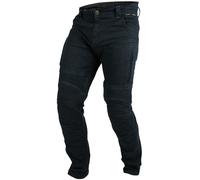 Trilobite Parado AAAA Doublelayer Slim Vaqueros de moto, negro, tamaño 34 para Hombres