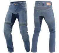 Trilobite Parado Blue Monolayer Slim Vaqueros de moto, azul, tamaño 32 34 para Hombres