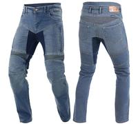 Trilobite Parado Blue Monolayer Slim Vaqueros de moto, Azul, Talla 32/34