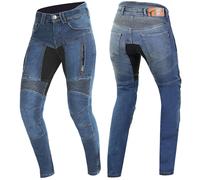Trilobite Parado Blue Skinny Vaqueros de moto para mujer, azul, tamaño 28 34