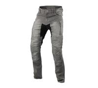 Trilobite Parado Pantalones de Moto Slim Fit, Vaqueros de Moto para Hombre, Protectores de Rodillas y Cadera, Gris, Largo, 30
