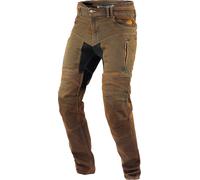 Trilobite Parado Doublelayer Slim Vaqueros de moto, marrón, tamaño 32 34 para Hombres