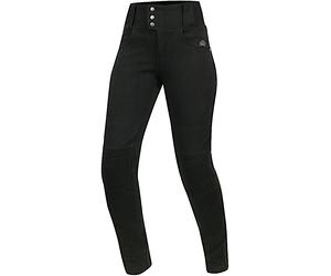 Trilobite Roxie Pantalones textiles de motocicleta para damas, negro, Talla 32/32