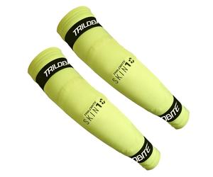 Trilobite Skintec Aramid Calentadores de brazos, amarillo, tamaño XS S para Hombres