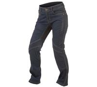 Trilobite Smart Vaqueros de moto para damas, Azul, Talla 26/32