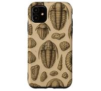 Trilobites Fossils and Rocks Pattern for Fossil Hunters Carcasa para iPhone 11