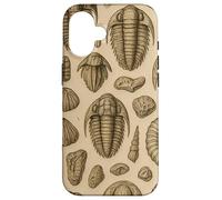 Trilobites Fossils and Rocks Pattern for Fossil Hunters Carcasa para iPhone 16