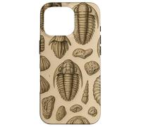 Trilobites Fossils and Rocks Pattern for Fossil Hunters Carcasa para iPhone 16 Pro