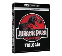 Trilogía Jurassic Park [4K UHD, Blu-ray] (1993, 1997, 2001)