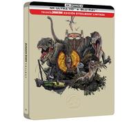 Trilogía Jurassic Park (4K UHD + Blu-ray) (Ed. Especial metálica) [Blu-ray]