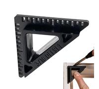 Trim Carpentry Tools, High Accuracy Gauge, 6 pulgadas Woodworking Trim Reveal Tool with Precision Scale, Stainless Steel Carpenter Accessory with Durable Build, Garage Equipment with Easy Handling