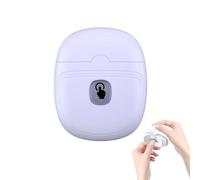 Trim Master Pro Nail Trimmer, Niffties TrimMaster Pro Clippers, 2025 New 3-in-1 Automatic Nail Trimmer with LED Light & Nails Scraps Storage, Rechargeable Type-C for Kids Teenager Adults (Purple)