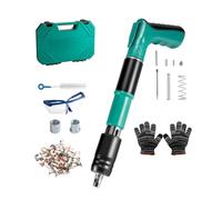 Trim Nailer Kit - Stainless Steel, 36x27x7cm, Lightweight, Durable | Power Nailer, Wall Fastening Tool, Concrete Stapler, Efficient Carpentry, Includes Nails And Storage Box For Home