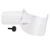 Trim Router Dust Extracting Nozzle Attachment, Compatible Replacement Part for Efficient Vacuum Dust Removal in Workshop Power Tool Routing Tasks, Plastic Construction,