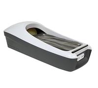 Trimaco 54710 Protector de Suelo Cubierta de Zapato, 8-3/8 Ancho x 11-6/8 Pulgadas de Alto x 26-1/2 en D, plástico ABS, Blanco, Starter kit