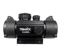 Trimax Visor Punto Rojo 1x40 RDL con Láser Integrado y Montura Picatinny Solo para Actividades Deportivas y Aire comprimido