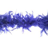 Trimits Boa de Plumas Marabú 1,8m x 12cm - Bufanda de Plumas para Disfraz, Fiestas, Vacaciones, Festivales, Pride, Despedida de Soltera, Despedida de Soltero, Halloween, Árbol de Navidad - Morado