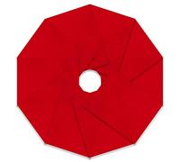 Trimits Fieltro artesanal, paquete de 10, rojo, 23 x 30 cm